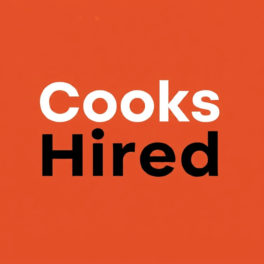 Cooks Hired logo